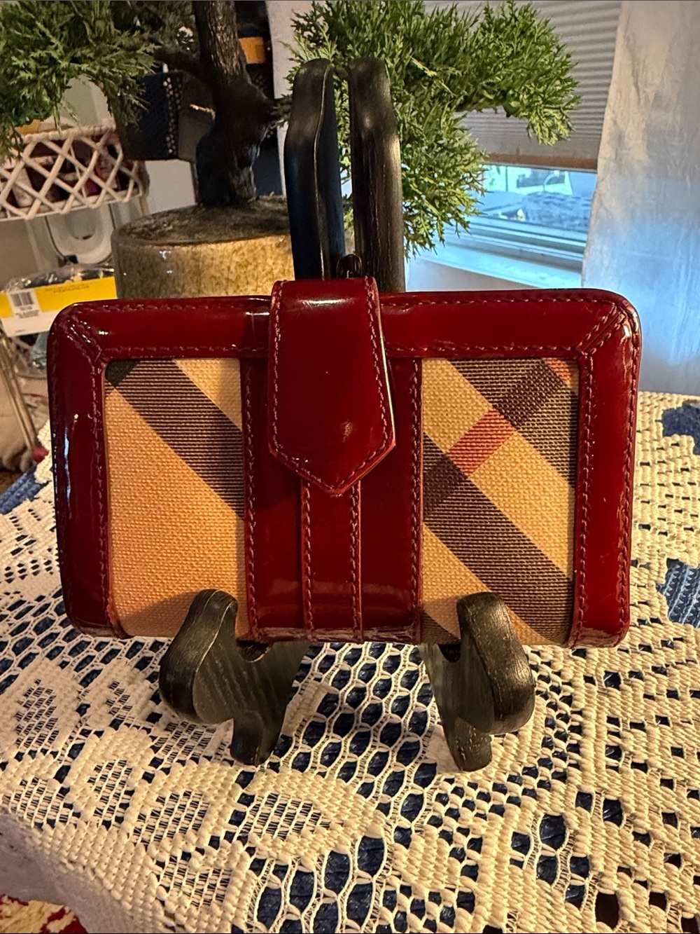 Beautiful Vintage Burberry Wallet